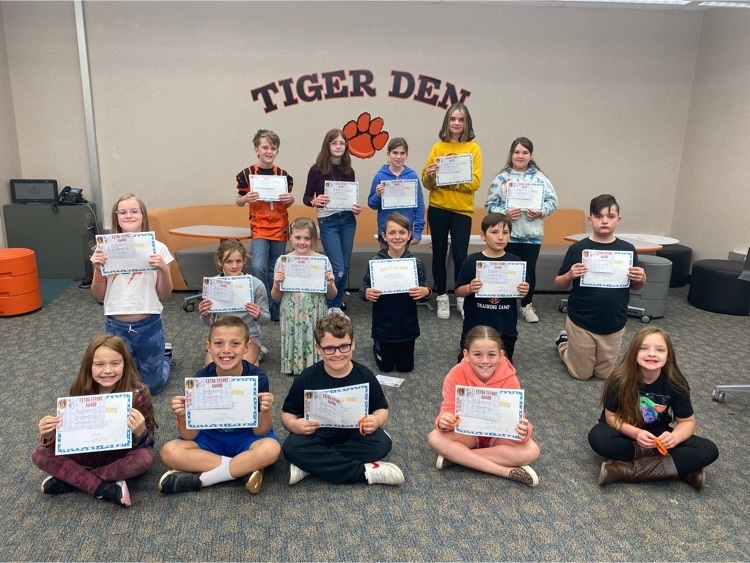 April students of the month 